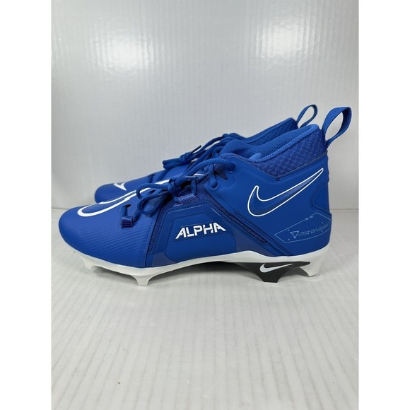 Nike Men\'s Alpha Menace Pro 3 Football Cleats Size 12 Royal Blue CT6649-414 NEW main image 6
